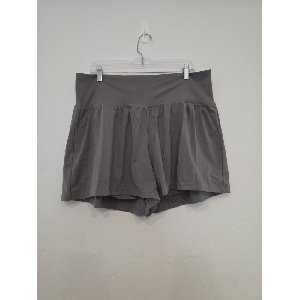 Halara Women's High Waist Grey Short Size 2XL